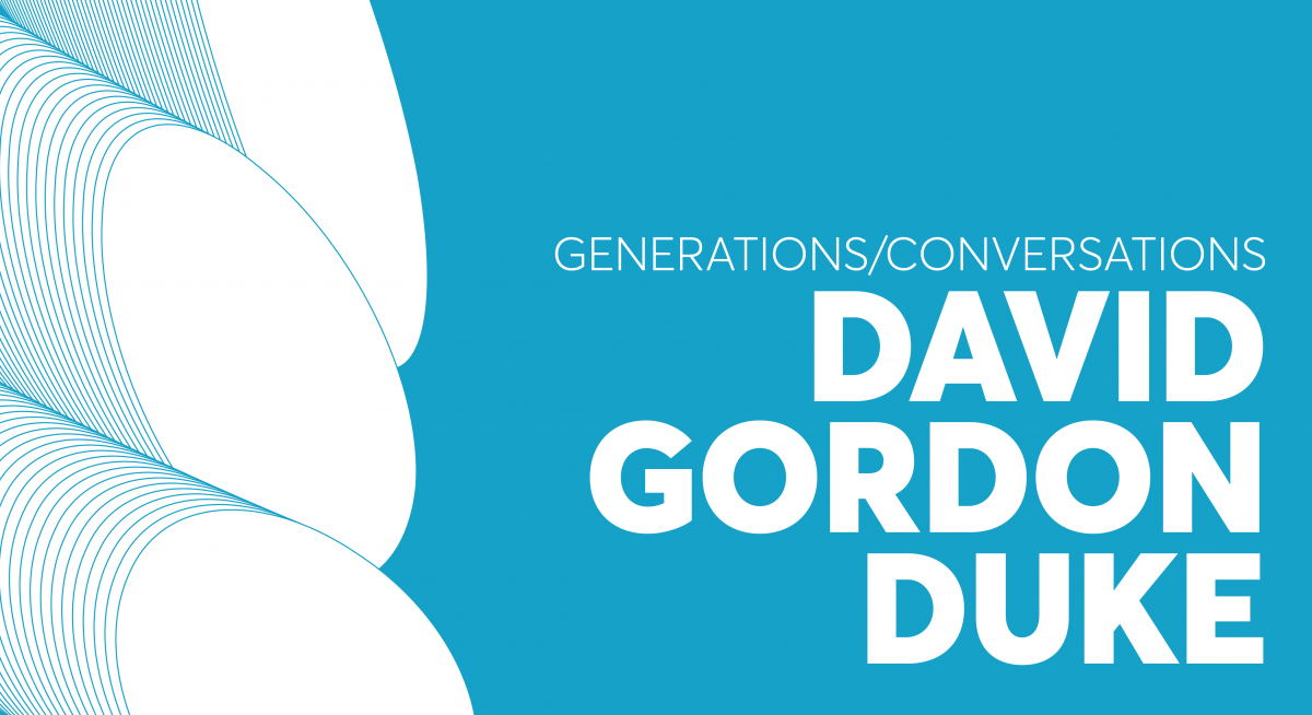 Generations/Conversations David Gordon Duke